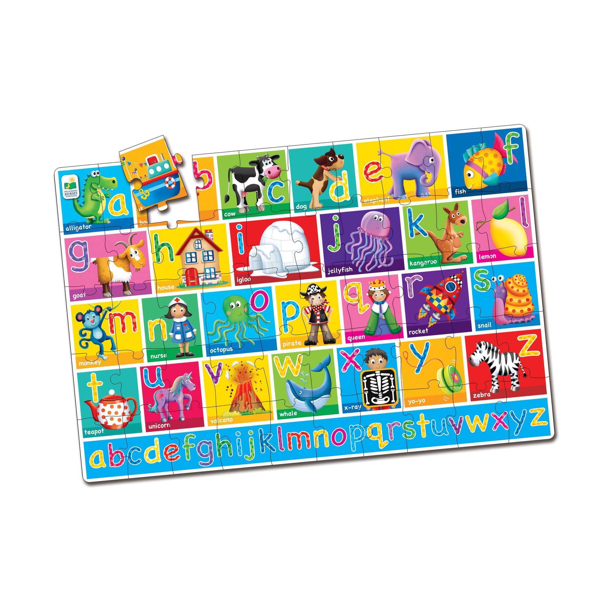 The Learning Journey Alphabet 50 Piece Floor Puzzle